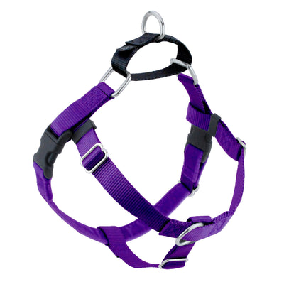 Purple Freedom No-Pull Dog Harness Freedom Harness 2 Hounds Design