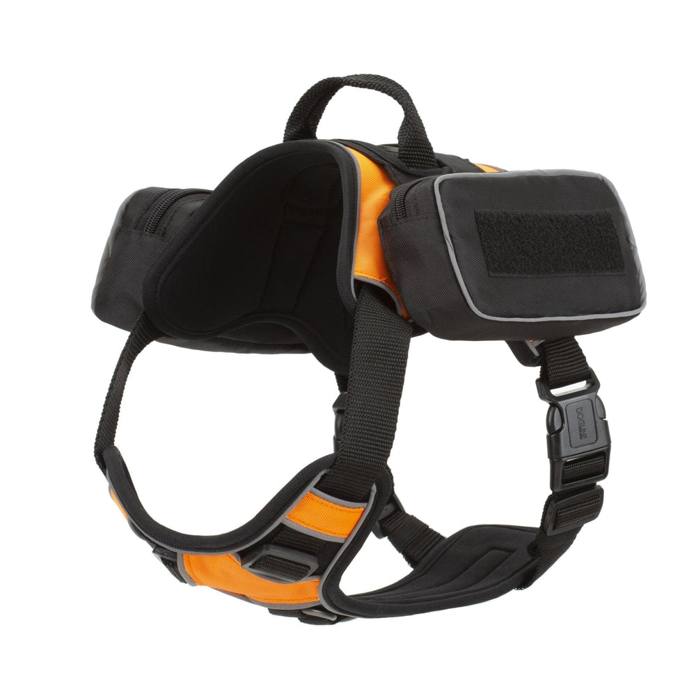 Quest Removable Utility Saddlebags + Built-In Waste Bag Dispenser Dog Harnesses Dogline