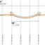 Cat Wall Bridge and Shelf Set Cat Bridge Catastrophic Creations