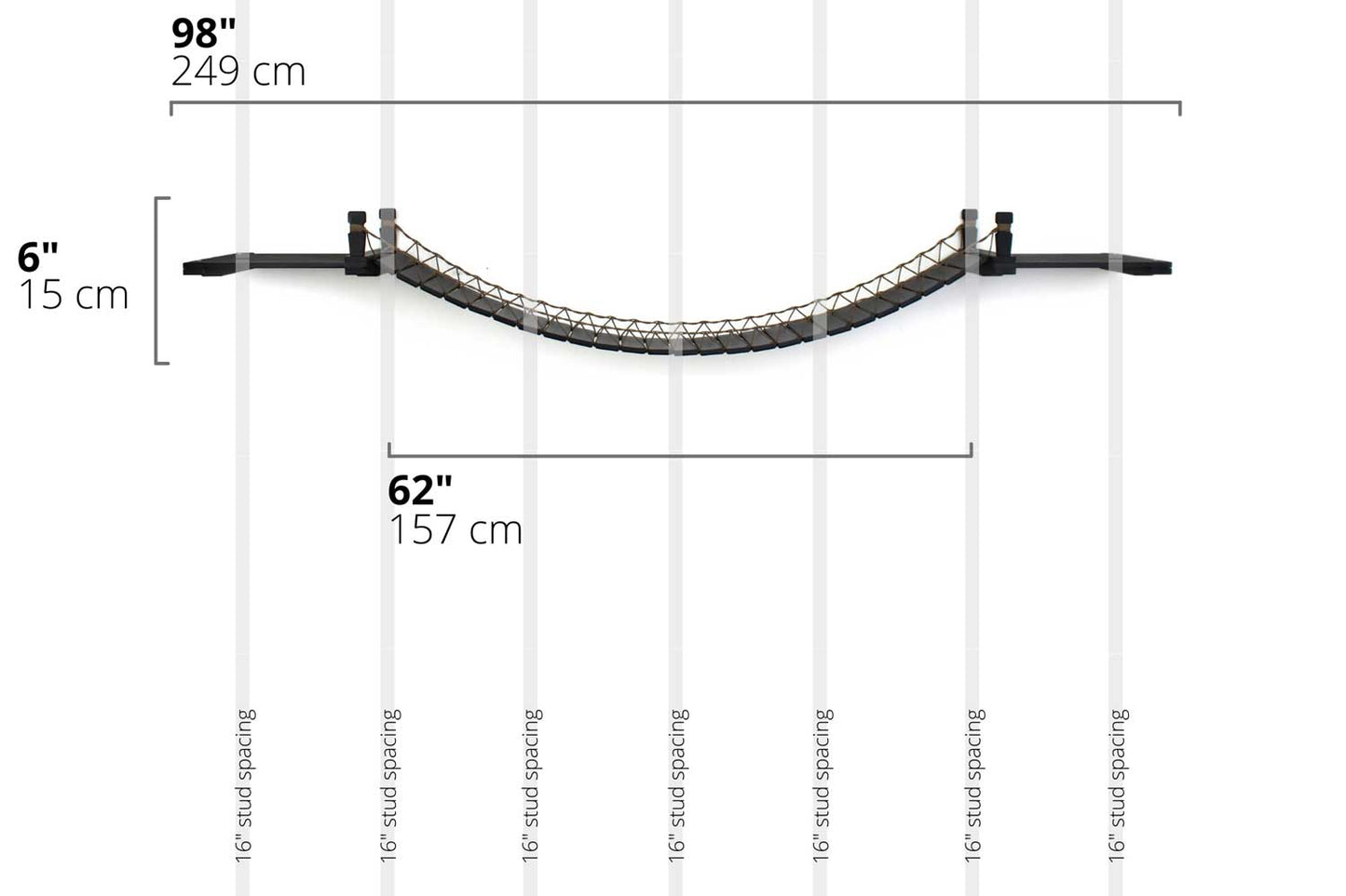 Cat Wall Bridge and Shelf Set Cat Bridge Catastrophic Creations