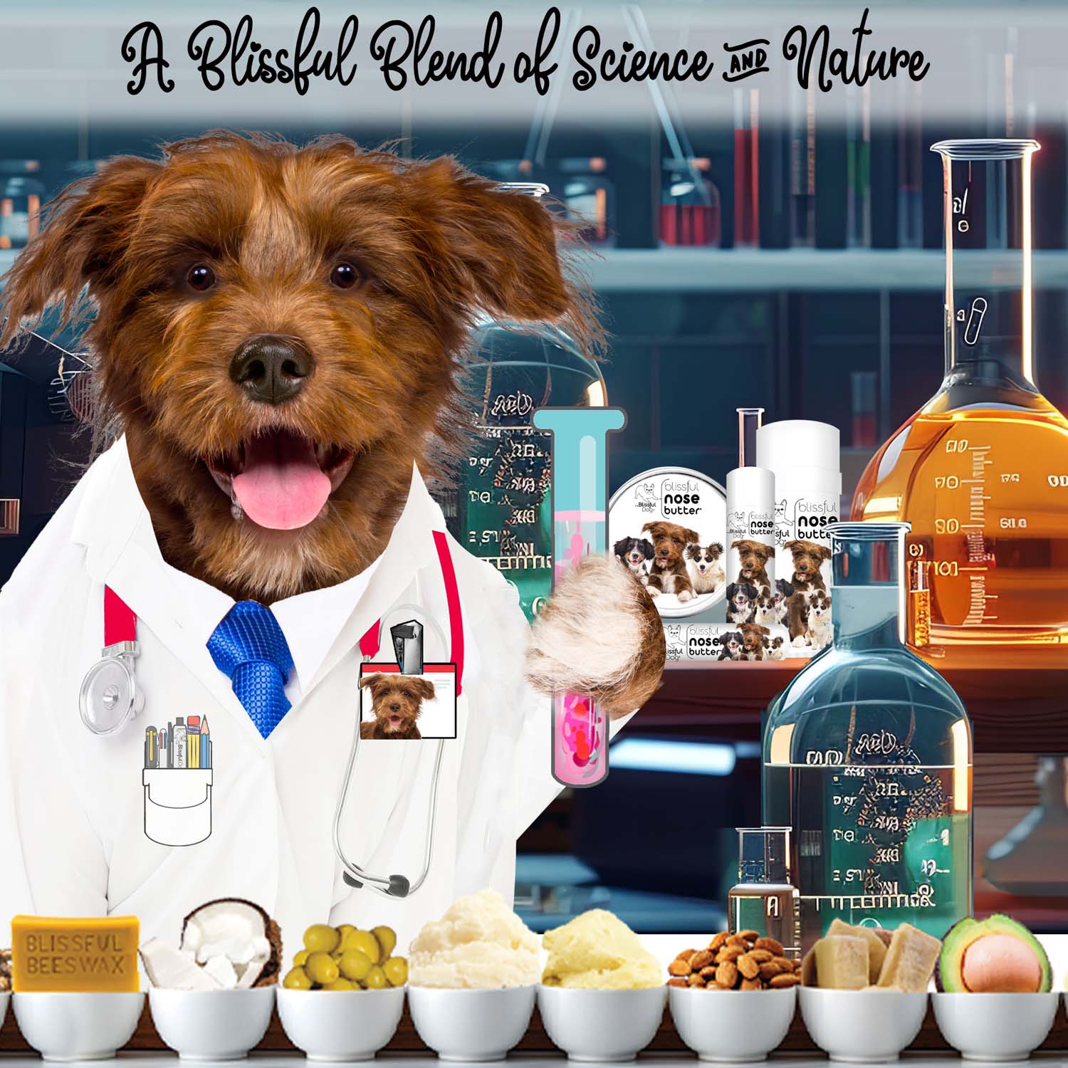 3 Cute Puppies Nose Butter NOSE BUTTER® The Blissful Dog