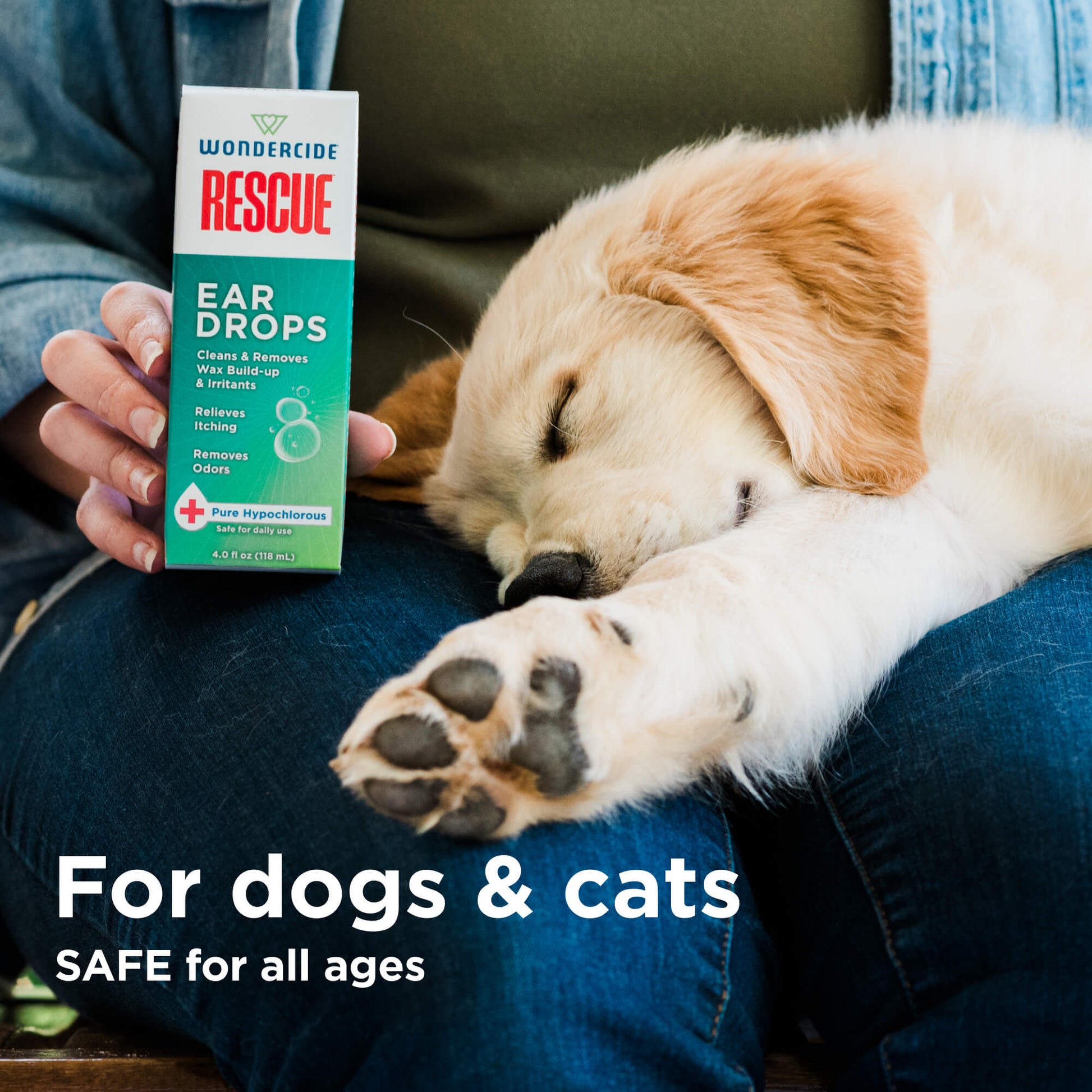 Wondercide RESCUE™ Ear Drops sale Wondercide