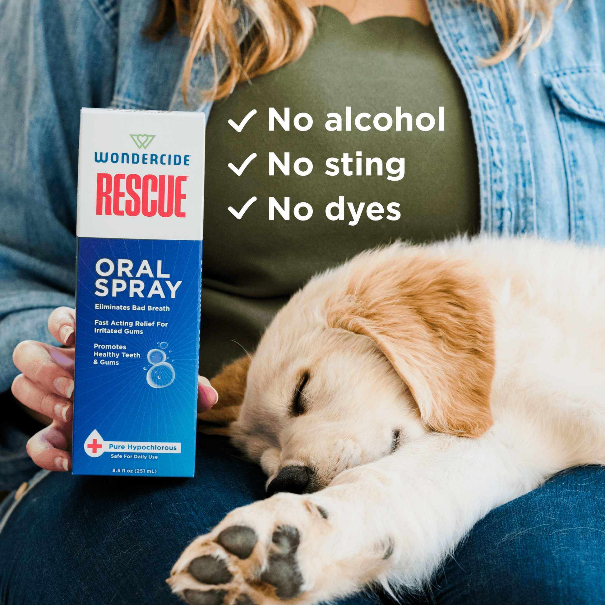 Wondercide RESCUE™ Oral Spray sale Wondercide