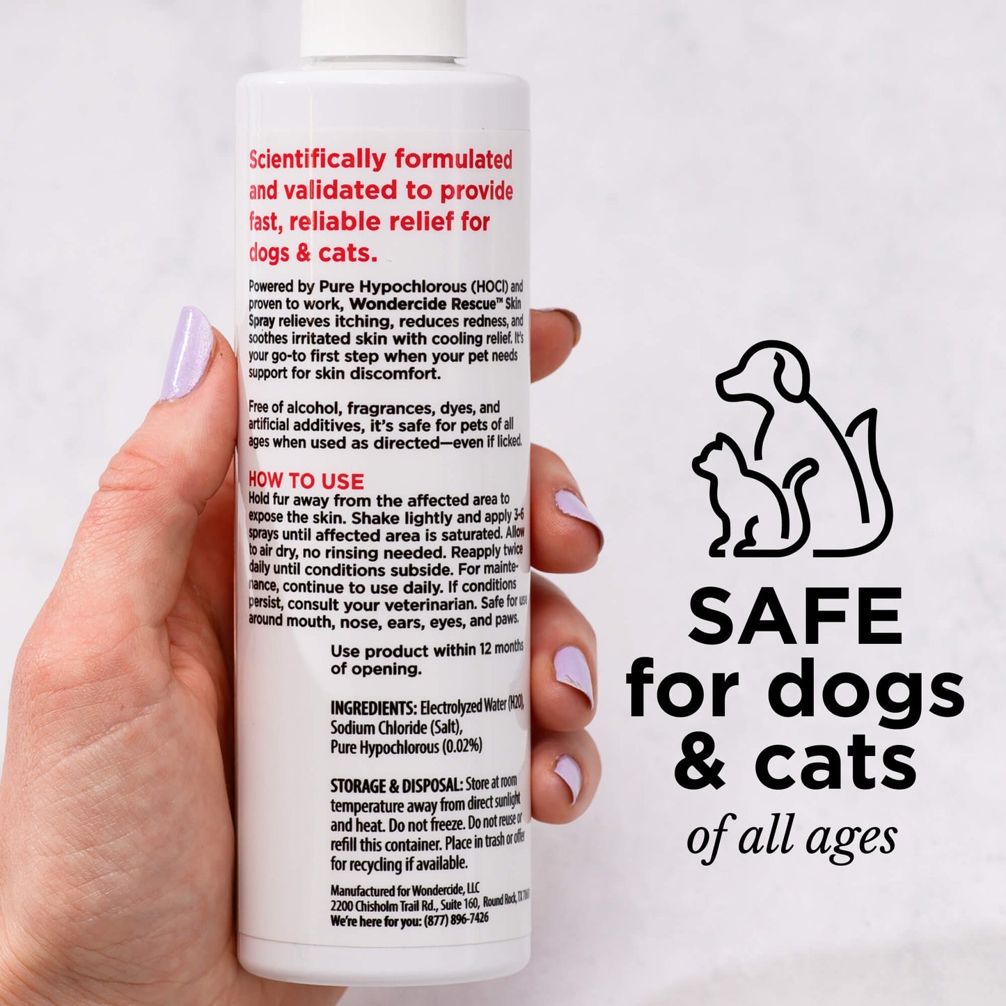 Wondercide RESCUE™ Skin Spray sale Wondercide