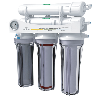 200 GPD RODI Filter Equipment Sea Cardinal