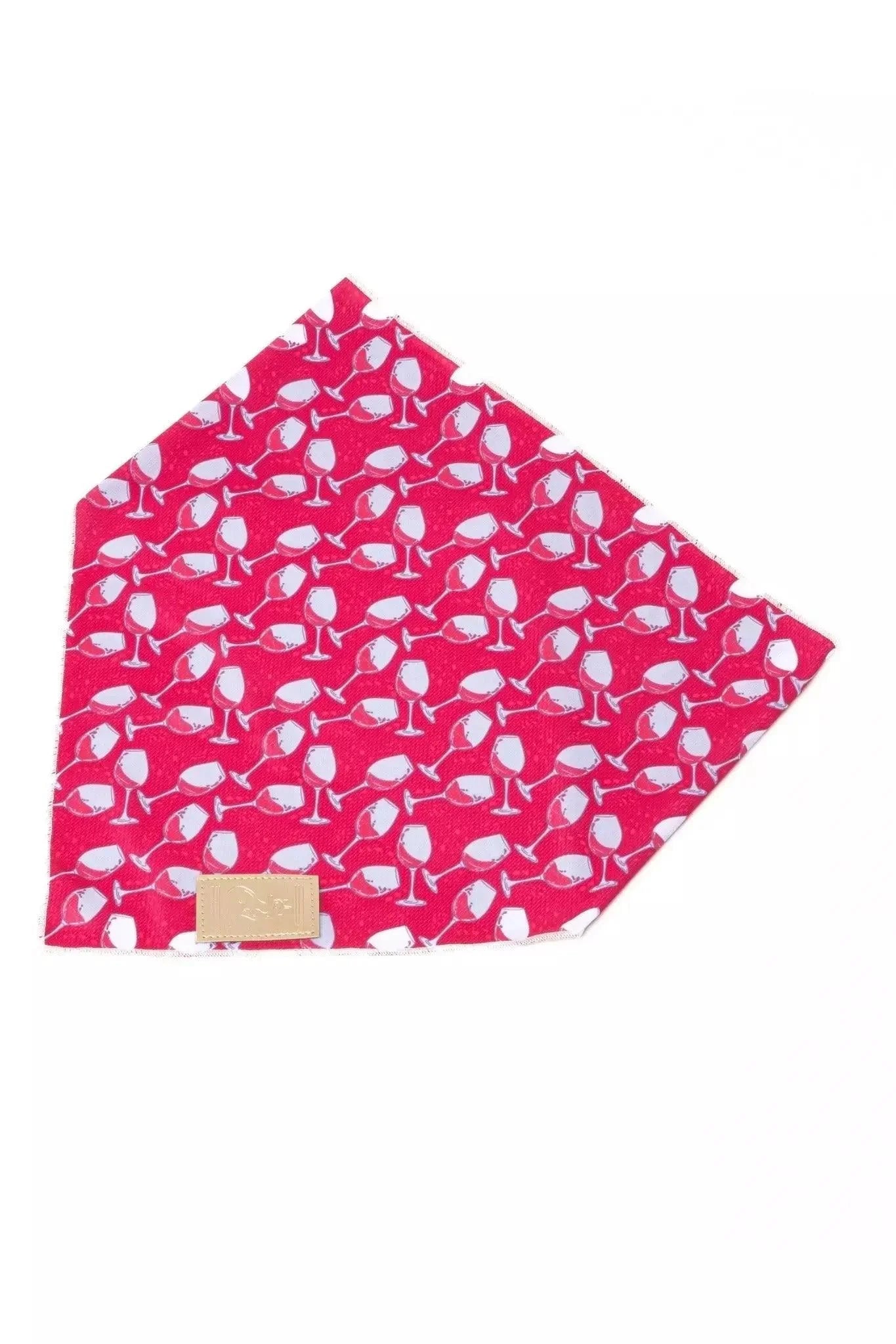 Red Mountain Syrah Dog Bandana bandana Aria the Fox