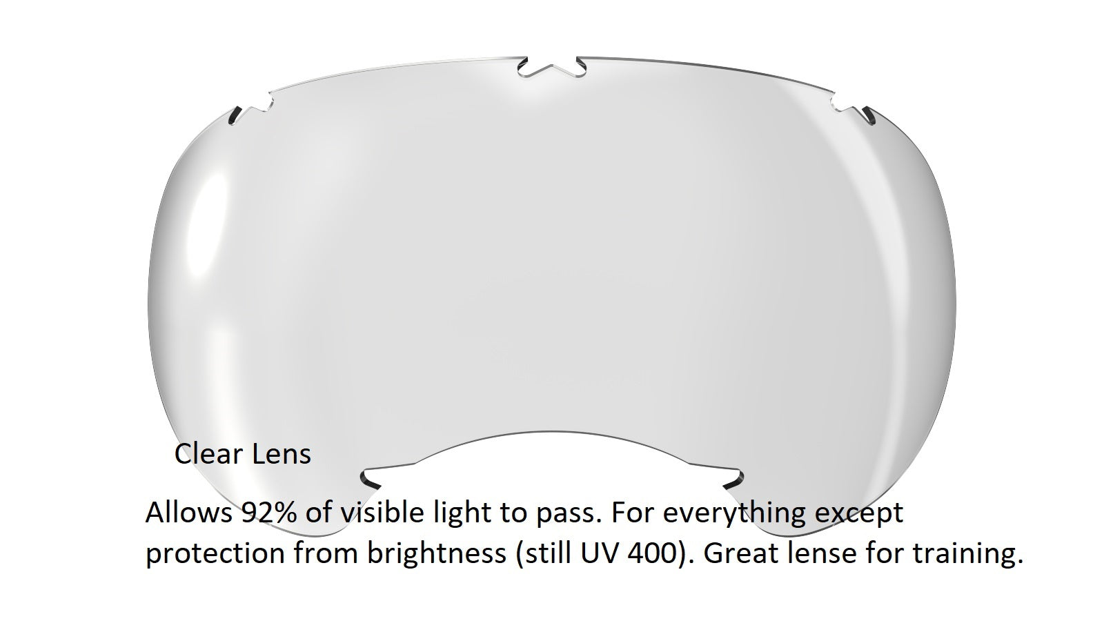 V2 Replacement Lenses - Rex Specs Clear (only UV Protection) Rex Specs Replacement Lens Rex Specs