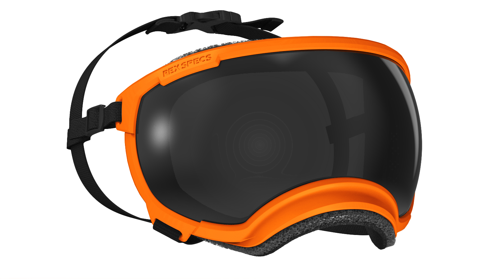 Rex Specs - Goggles for Dogs - V2 Appalachian Orange Dog Eye Protection Rex Specs