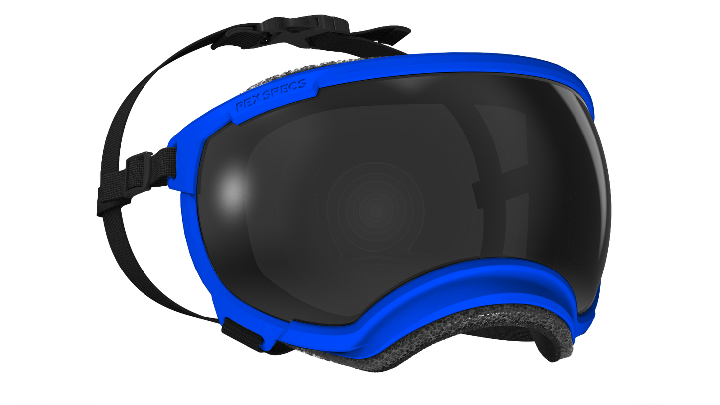 Rex Specs - Goggles for Dogs - V2 Balkan Blue Dog Eye Protection Rex Specs