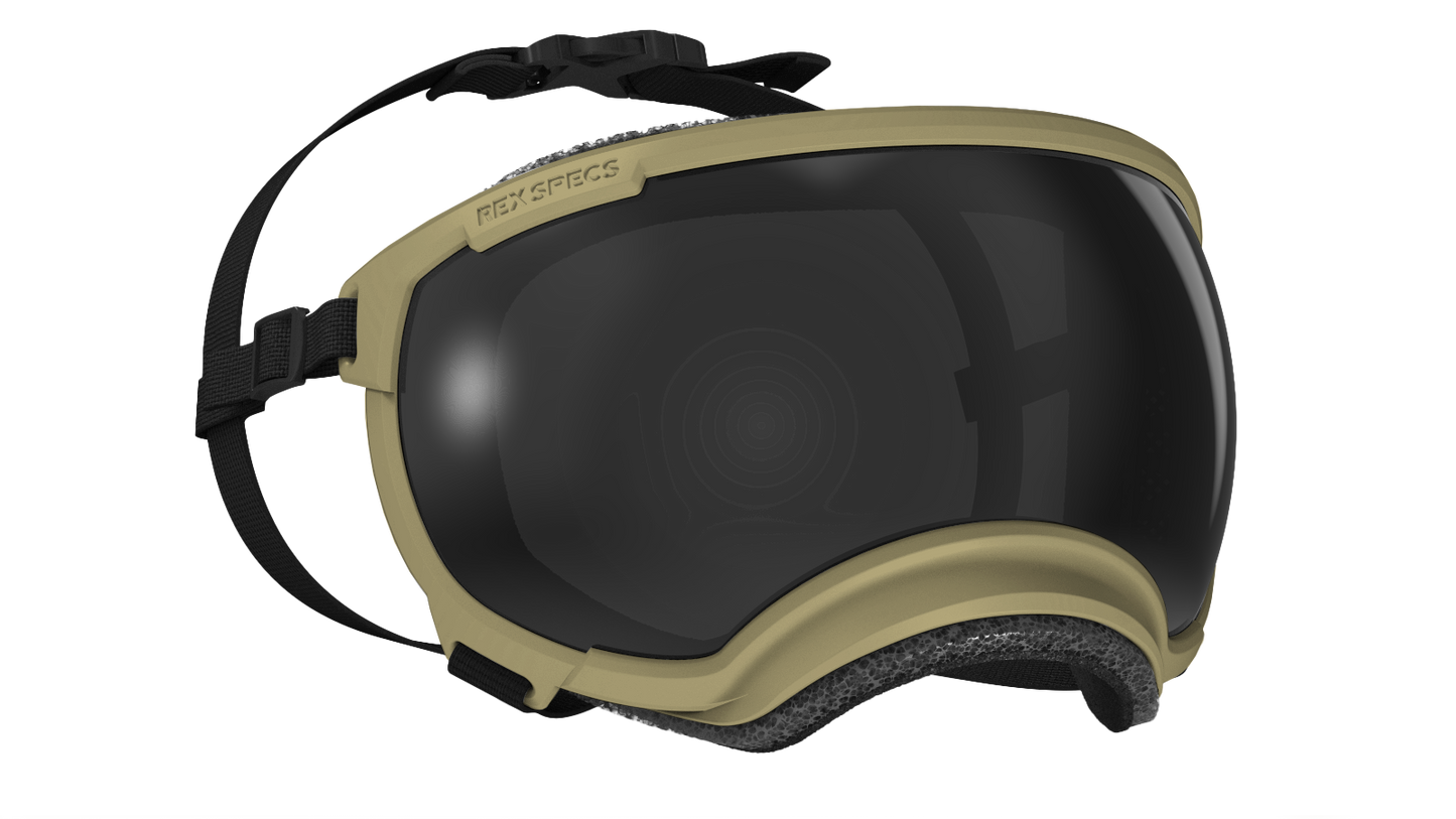 Rex Specs - Goggles for Dogs - V2 Coyote Dog Eye Protection Rex Specs