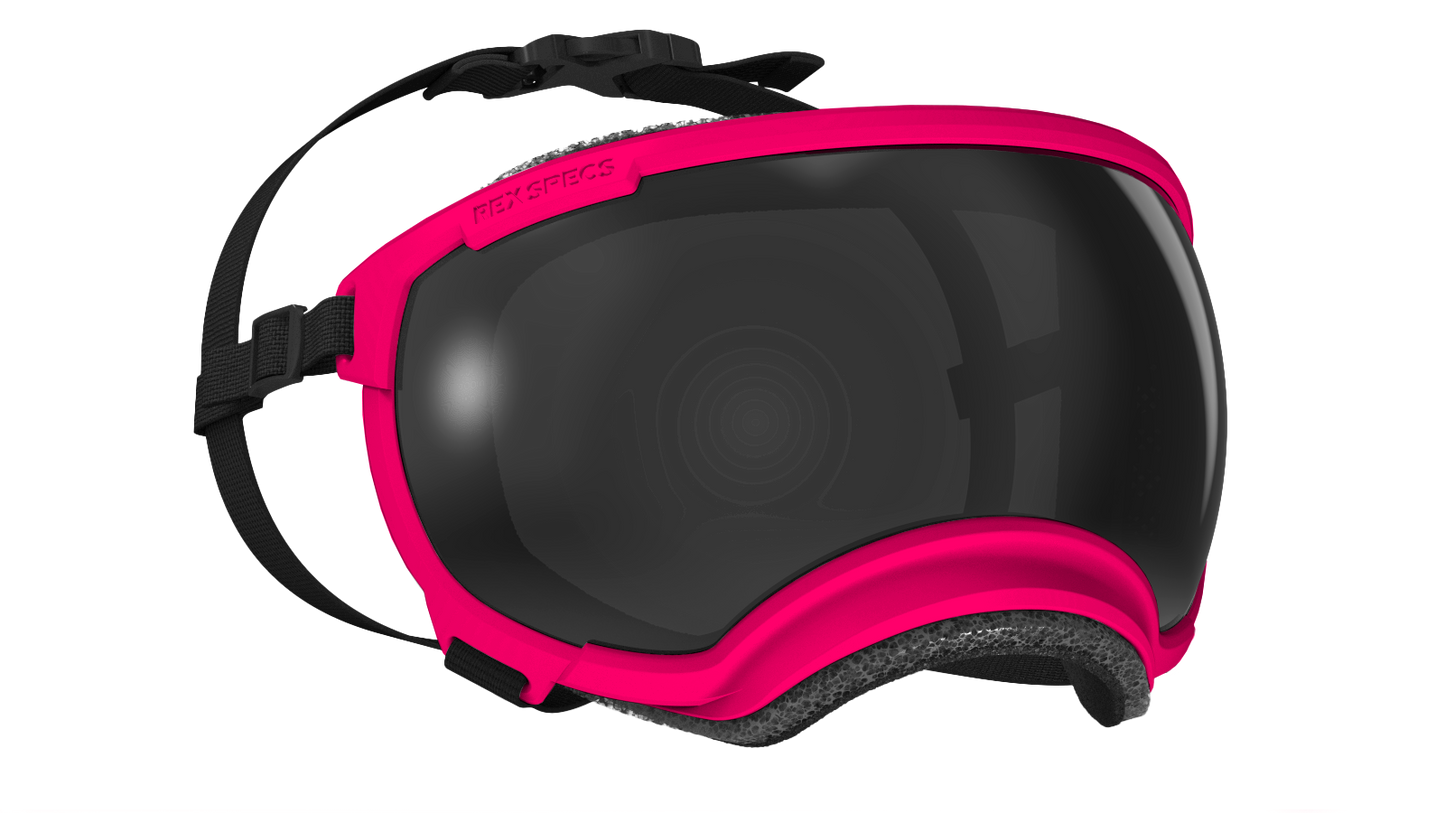 Rex Specs - Goggles for Dogs - V2 Himalayan Pink Dog Eye Protection Rex Specs