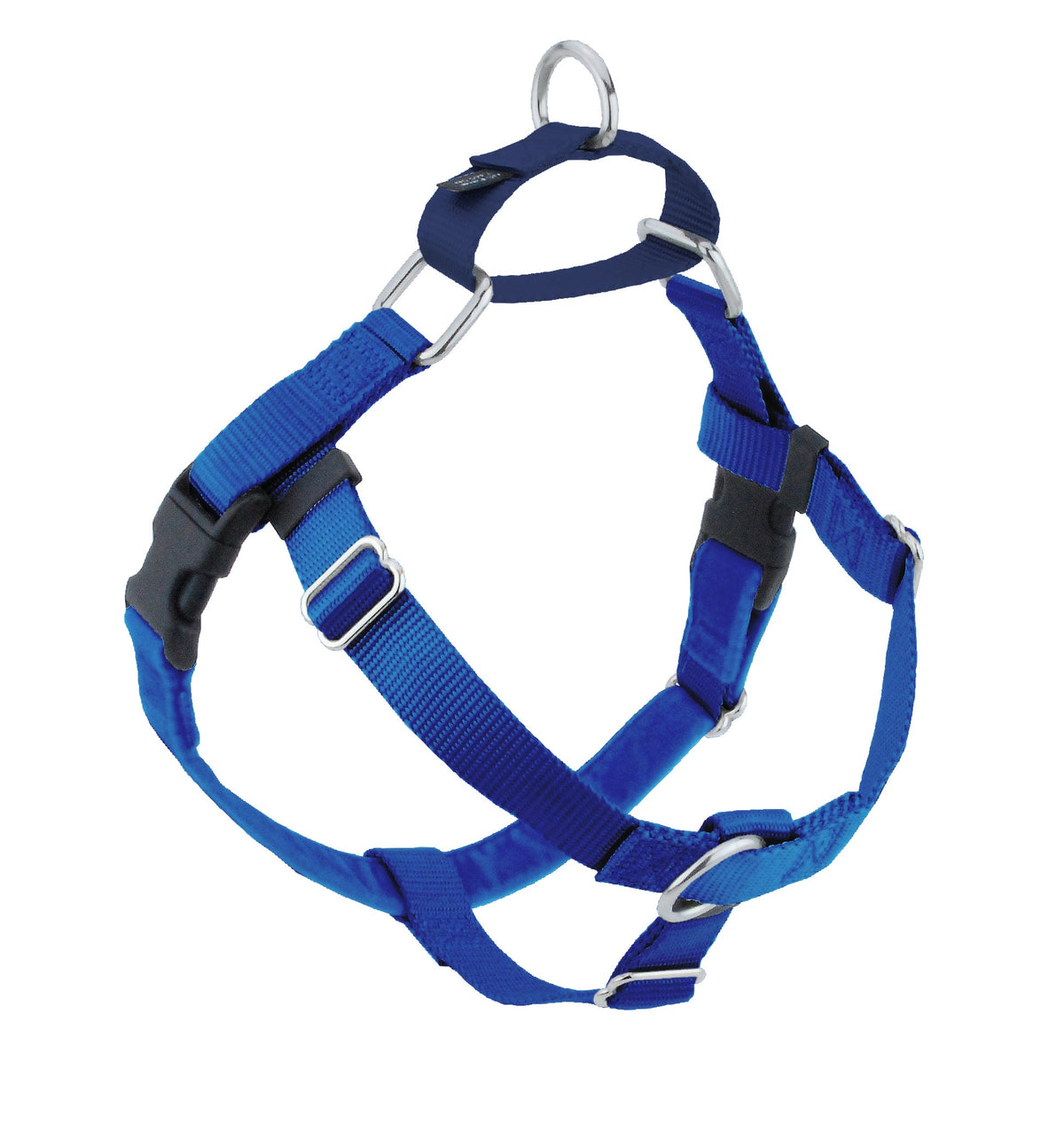 Royal Blue Freedom No-Pull Dog Harness Freedom Harness 2 Hounds Design