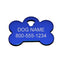 Personalized Engraved ID Tag Royal Blue Dogline