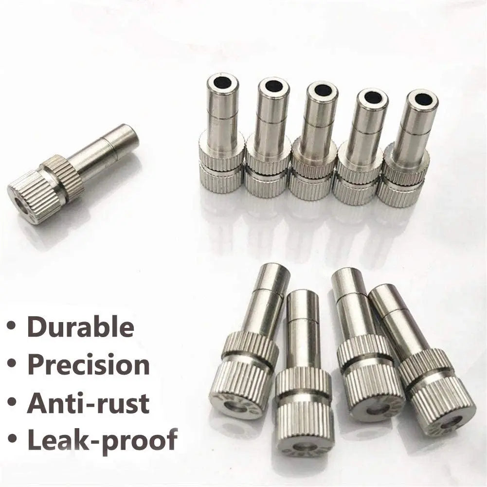 360° Adjustable Reptile Misting Nozzle – High-Pressure Fogger for Terrariums, Greenhouses, and Rainforest Enclosures Thrive Ecosystems