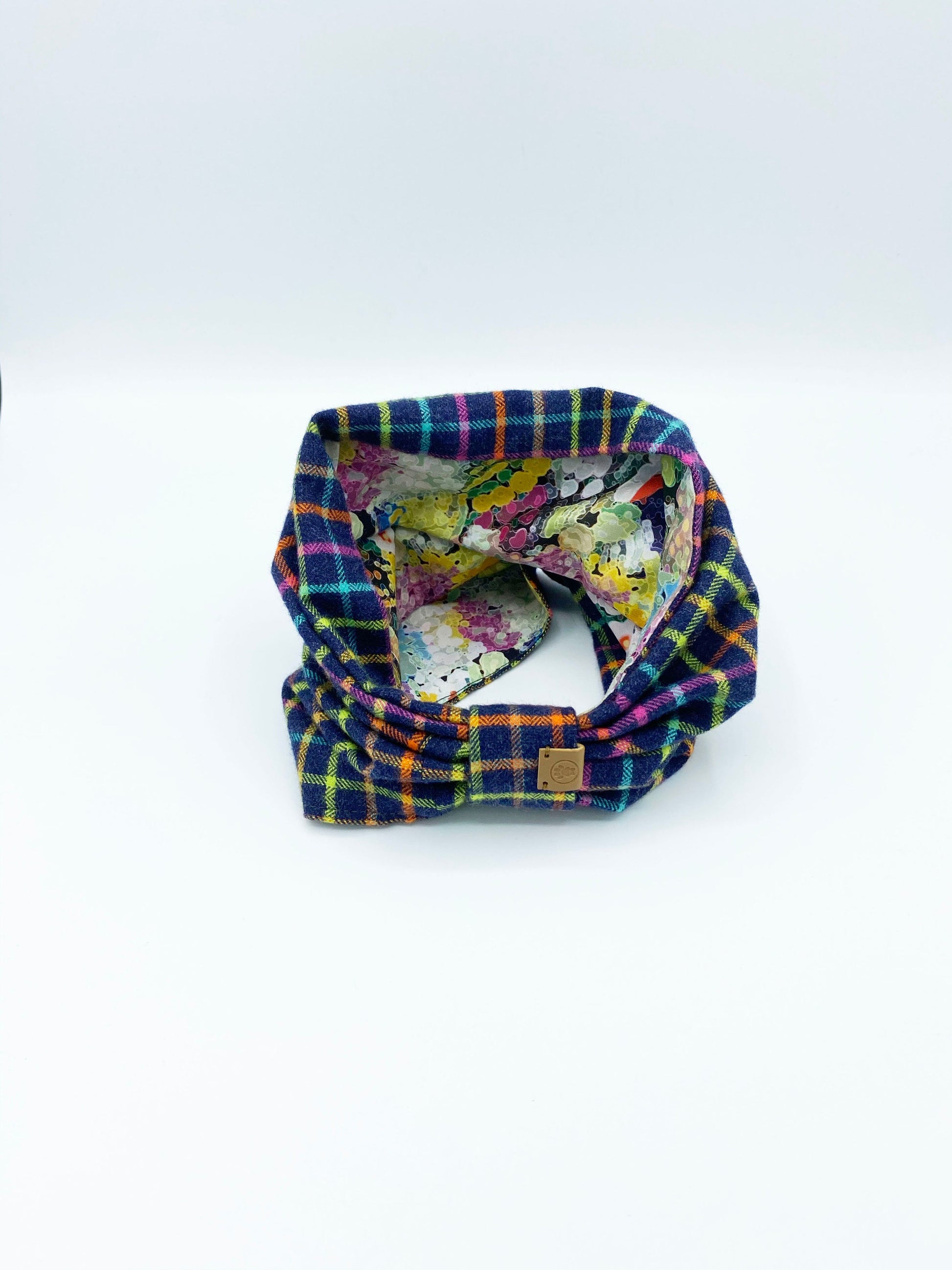 'Brett' Reversible Pet Snood Snood BESPOKE PAWS