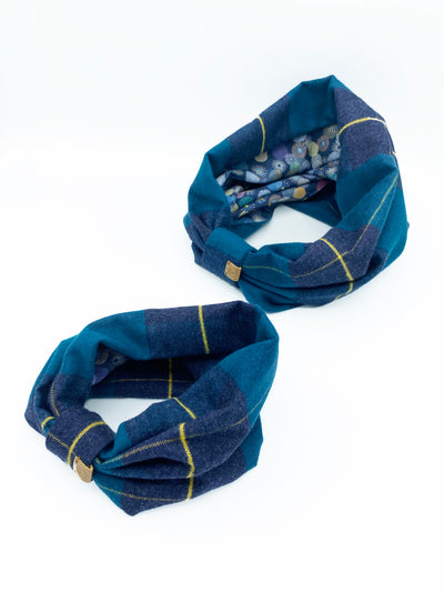 'Blair' Reversible Pet Snood Snood BESPOKE PAWS