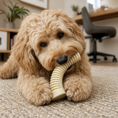Flufflehorn Dental Antler - Indestructible Nylon Dog Chew Toy XL | USA Made Nylon Dog Toys SodaPup/True Dogs, LLC