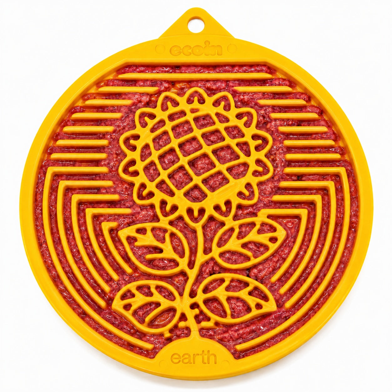 Earth eCoin Nylon Lick Mat for Dogs | USA Made Enrichment Toy | SodaPup ECOIN SodaPup/True Dogs, LLC