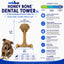 Honey Bone Dental Tower - Indestructible Nylon Dog Chew Toy XL | USA Made Nylon Dog Toys SodaPup/True Dogs, LLC