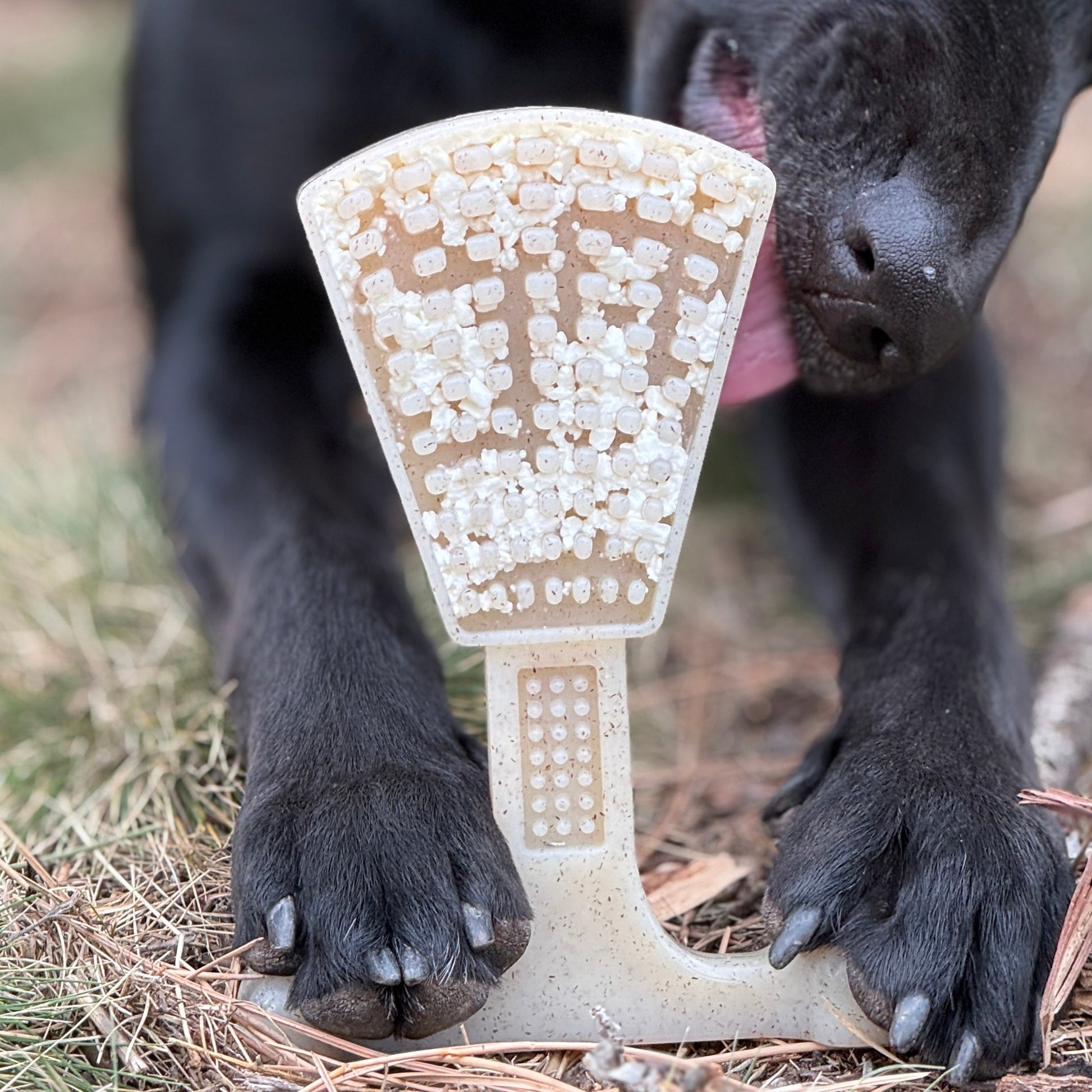 Waffle Tower Nylon Chew & Enrichment Toy | 2-in-1 for Aggressive Chewers | SodaPup Nylon Dog Toys SodaPup/True Dogs, LLC
