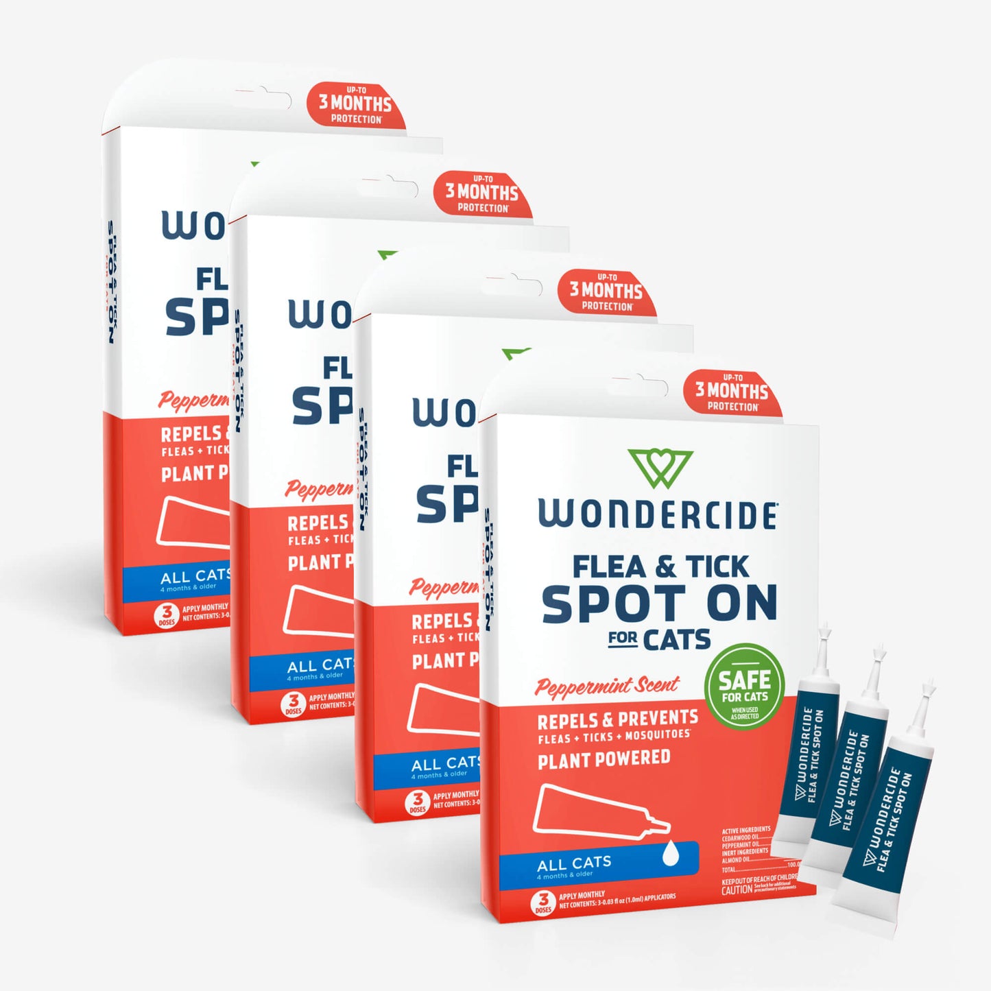 12-Month Flea & Tick Spot On for Dogs + Cats Cat sale Wondercide