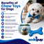 PUP-X Rubber Bone Dog Toy - Durable, Floats, Chew Toy for Large Dogs | USA Rubber Dog Toys SodaPup/True Dogs, LLC
