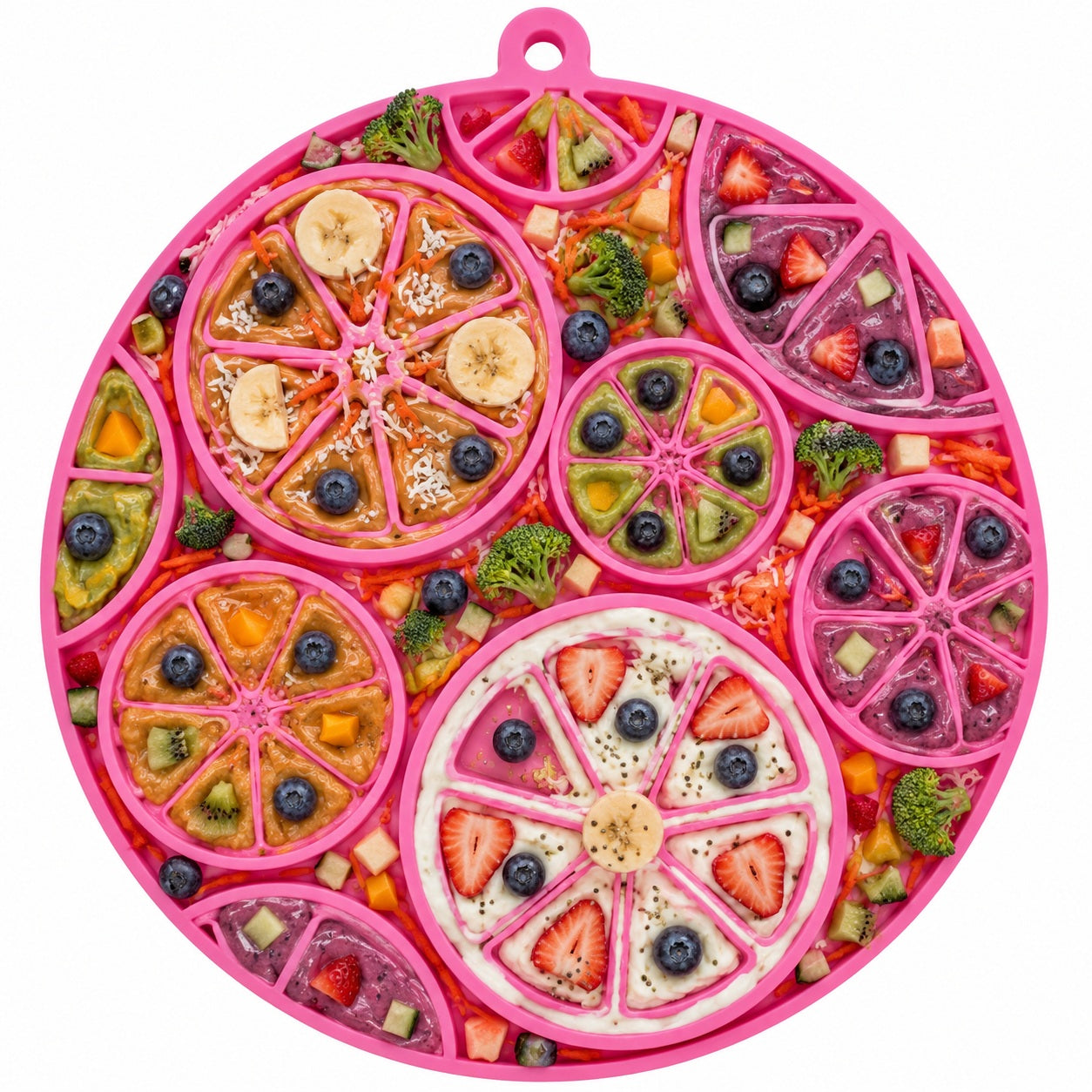Citrus Design eMat - Enrichment Lick Mat For Dogs and Cats - with Suction Cups | USA Made EMAT SodaPup/True Dogs, LLC