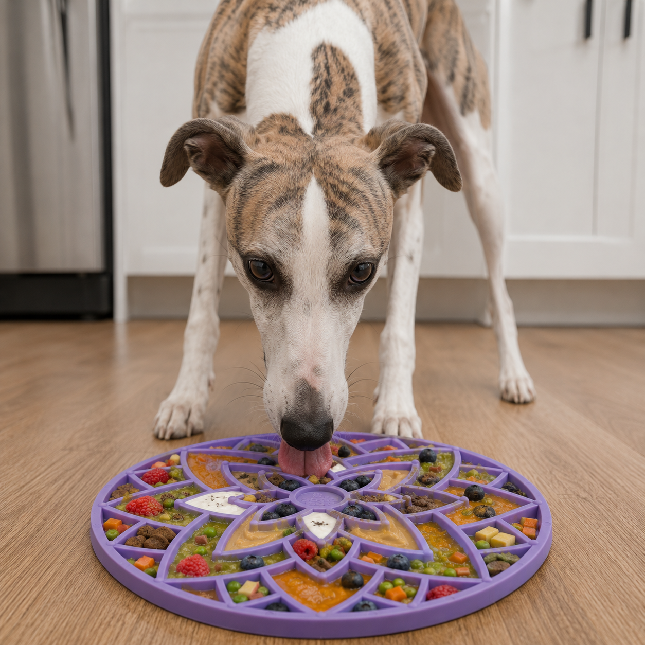 Lotus Design emat - Enrichment Lick Mat For Dogs and Cats - With Suction Cups | USA Made EMAT SodaPup/True Dogs, LLC