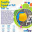 Squeak Ball - Durable Squeaky Dog Toy, Floats, Chew Toy | USA Made Rubber Dog Toys SodaPup/True Dogs, LLC
