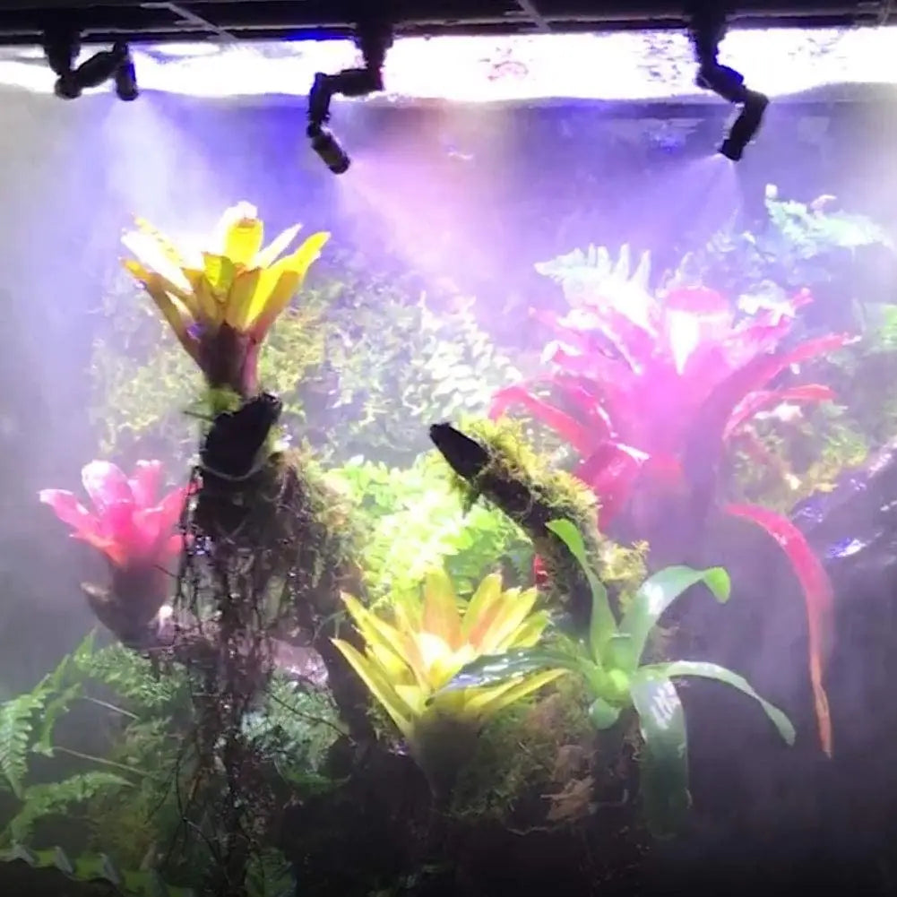 360° Adjustable Reptile Misting Nozzle – High-Pressure Fogger for Terrariums, Greenhouses, and Rainforest Enclosures Thrive Ecosystems