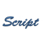 Embroidery Personalization Service Dark Blue Script Service Dogline
