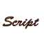 Embroidery Personalization Service Brown Script Service Dogline