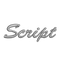Embroidery Personalization Service Gray Script Service Dogline