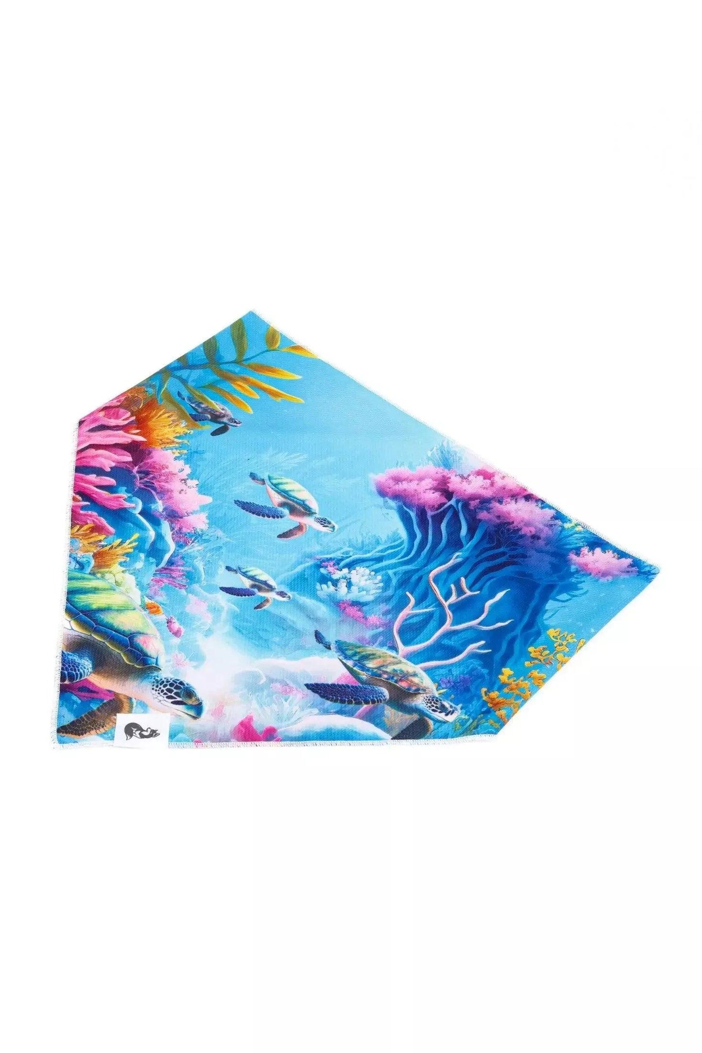 Sea Turtle Swim Dog Bandana bandana Aria the Fox