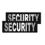 Removable Reflective Patches (Set of 2) "SECURITY" Dog Harnesses Dogline