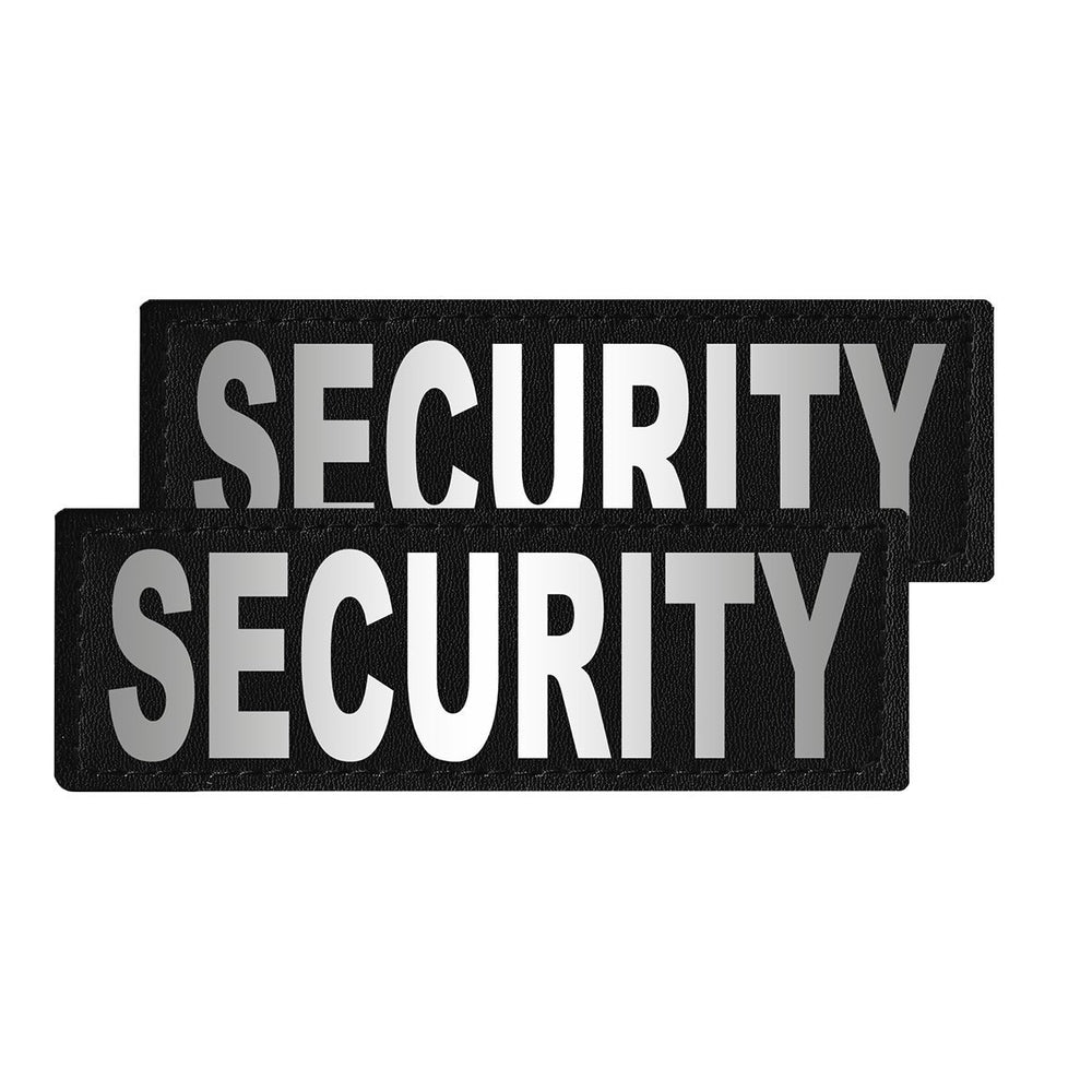 Removable Reflective Patches (Set of 2) "SECURITY" Dog Harnesses Dogline