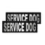 Removable Reflective Patches (Set of 2) "SERVICE DOG" Dog Harnesses Dogline