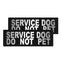 Removable Reflective Patches (Set of 2) "SERVICE DOG DO NOT PET" Dog Harnesses Dogline