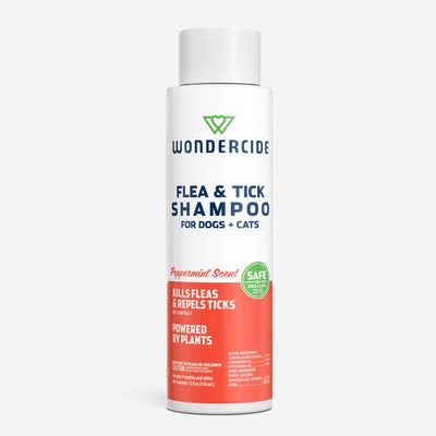 Flea & Tick Shampoo Peppermint 12oz sale Wondercide