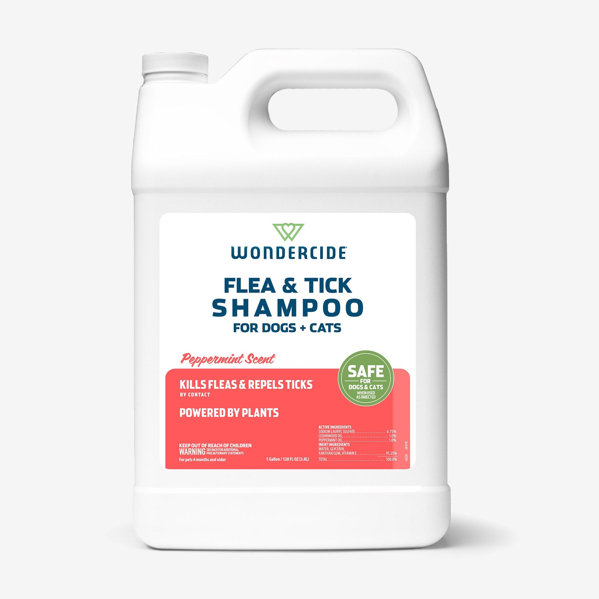 Flea & Tick Shampoo Peppermint 128oz sale Wondercide