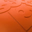 Bottle Top Flyer Rubber Frisbee for Dogs | Orange | Vet Approved | USA Made Rubber Dog Toys SodaPup/True Dogs, LLC