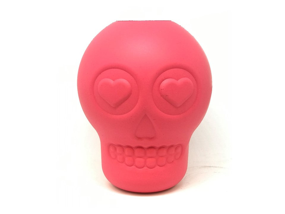 Sugar Skull Dog Chew Toy & Treat Dispenser - USA Made | SodaPup Rubber Dog Toys SodaPup/True Dogs, LLC