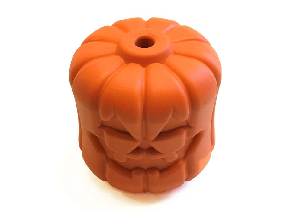 Jack O' Lantern Dog Toy - Durable Halloween Chew Toy for Large Dogs | USA Made Rubber Dog Toys SodaPup/True Dogs, LLC