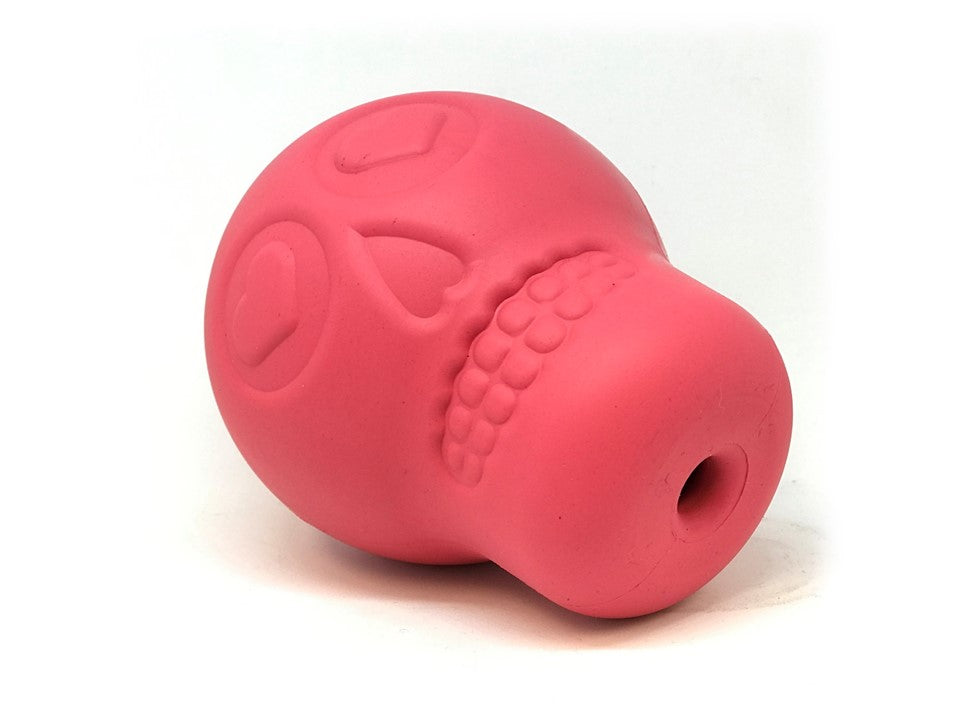 Sugar Skull Dog Chew Toy & Treat Dispenser - USA Made | SodaPup Rubber Dog Toys SodaPup/True Dogs, LLC