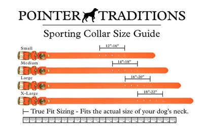 Sporting Dog Collar - Wine Dog Supplies Pointer Traditions
