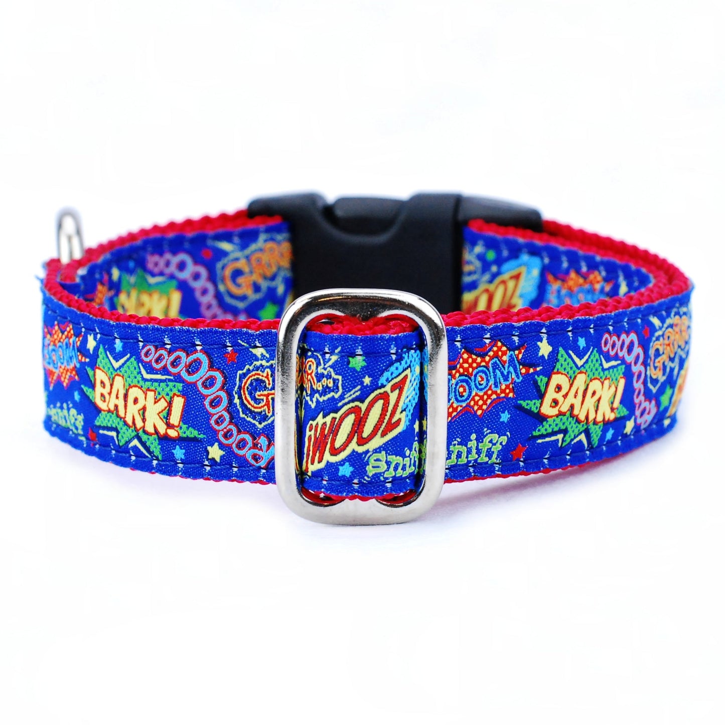 1″ Super Dog Essential Dog Collar 2 Hounds Design