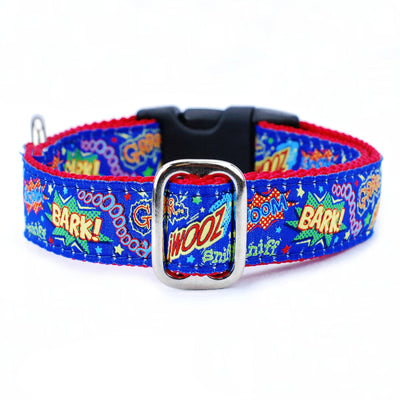 1″ Super Dog Essential Martingale Dog Collar 2 Hounds Design