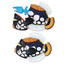 Tropical Crinkle + Bone Emperor Angelfish Dog Toys Dogline