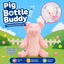 Bottle Buddy Dog Toys - 10" Pig Bottle Buddy Dog Toy - 10" Dog Toys Dogline
