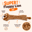33" SUPER! Floppy Dog Toy Lion Dog Toys Dogline